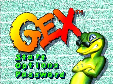 Gex (JP) screen shot title